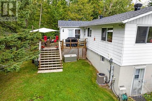 One of the lower level's three doors to picturesque yard - 124 Second Avenue, Carleton Place, ON - Outdoor With Exterior