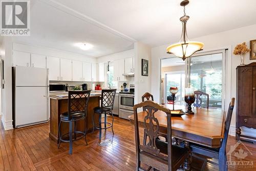 Dining room patio doors to sunroom with access to deck - 124 Second Avenue, Carleton Place, ON - Indoor