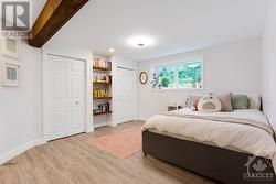 Lower level, home's second bedroom - 