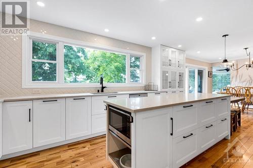 Kitchen a dream with gourmet design and upscale function - 3108 Beckwith 9Th Line, Carleton Place, ON - Indoor Photo Showing Kitchen With Upgraded Kitchen