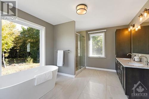 master ensuite - 1608 Nolans Road, Montague, ON - Indoor Photo Showing Bathroom