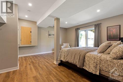 second lower level bedroom - 1608 Nolans Road, Montague, ON - Indoor Photo Showing Bedroom