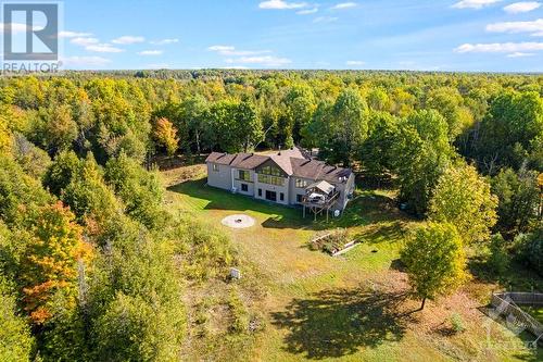 aerial view from the back of the lot - 1608 Nolans Road, Montague, ON - Outdoor With View