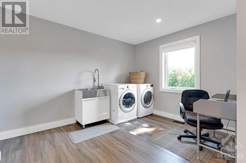 Second floor laundry room, with flex space - 1074 Barrett Chute Road, Calabogie, ON - Indoor Photo Showing Laundry Room