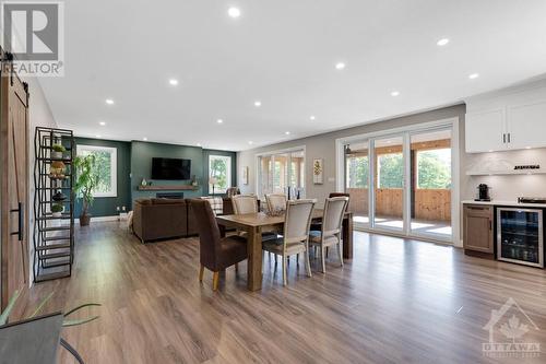 Luxury vinyl plank floors throughout main floor and upstairs - 1074 Barrett Chute Road, Calabogie, ON - Indoor Photo Showing Other Room