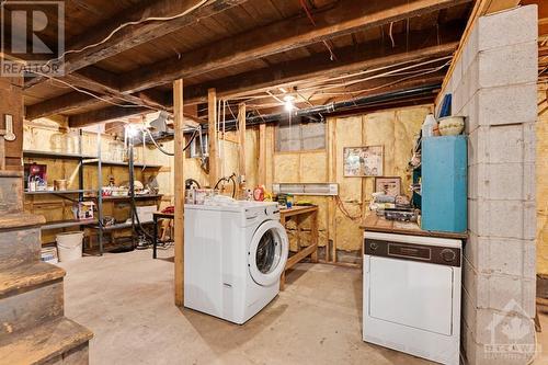 Lower level laundry room - 161 A Taggart Lane, Westport, ON - Indoor Photo Showing Laundry Room