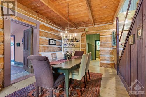 161 A Taggart Lane, Rideau Lakes, ON - Indoor Photo Showing Dining Room