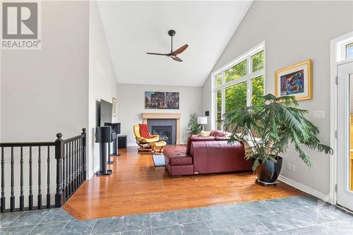 144 Tapadero Avenue, Stittsville, ON - Indoor With Fireplace