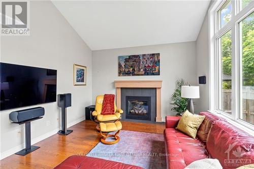 144 Tapadero Avenue, Ottawa, ON - Indoor Photo Showing Living Room With Fireplace