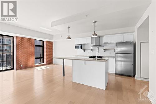 555 Anand Private Unit#810, Ottawa, ON - Indoor Photo Showing Kitchen With Stainless Steel Kitchen With Upgraded Kitchen