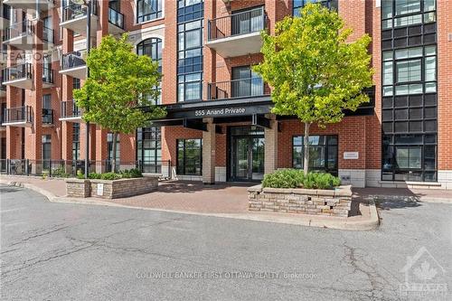 810 - 555 Anand, Ottawa, ON - Outdoor With Balcony With Facade