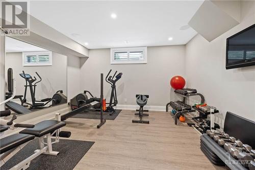 10 Leaver Avenue, Ottawa, ON - Indoor Photo Showing Gym Room