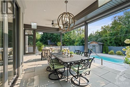 10 Leaver Avenue, Ottawa, ON - Outdoor With In Ground Pool With Deck Patio Veranda With Exterior