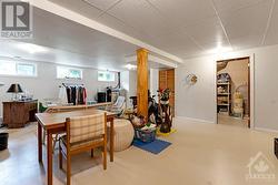 Lower level rec room - 