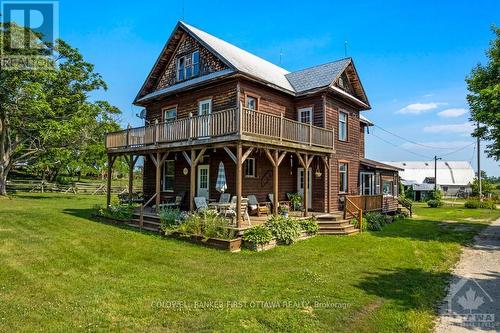 195 Montgomery Road, Drummond/North Elmsley, ON - Outdoor With Deck Patio Veranda