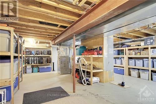 6068 James Bell Drive, Ottawa, ON - Indoor Photo Showing Basement