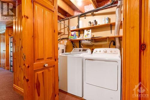 Lower level laundry station - 1102 Ebbs Bay Road, Carleton Place, ON - Indoor Photo Showing Laundry Room