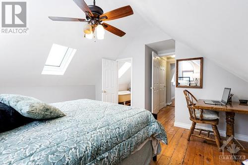 Another view of second floor bedroom with cheater door to 3-pc bathroom - 2344 Mclachlin Road, Beckwith (910 - Beckwith Twp), ON - Indoor Photo Showing Bedroom