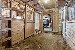 This big barn has 6 horse stalls and 11' ceiling - 