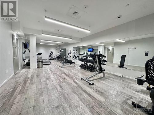 1111 - 101 Queen Street, Ottawa, ON - Indoor Photo Showing Gym Room