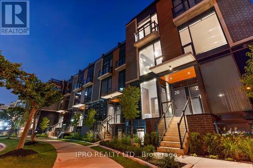 25 - 12 Dervock Crescent, Toronto, ON - Outdoor With Facade