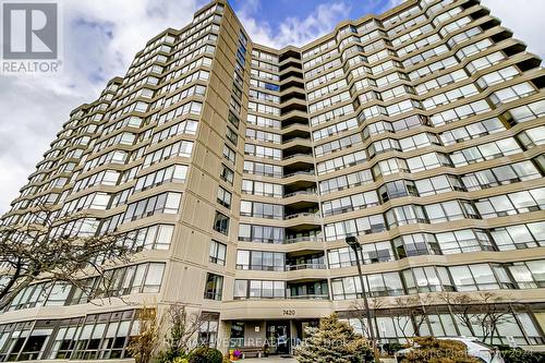 1705 - 7420 Bathurst Street, Vaughan, ON - Outdoor With Facade