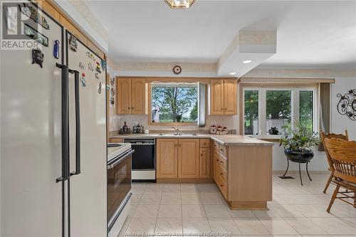 9170 Broderick, Lasalle, ON - Indoor Photo Showing Kitchen With Double Sink