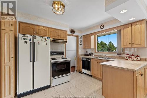 9170 Broderick, Lasalle, ON - Indoor Photo Showing Kitchen With Double Sink