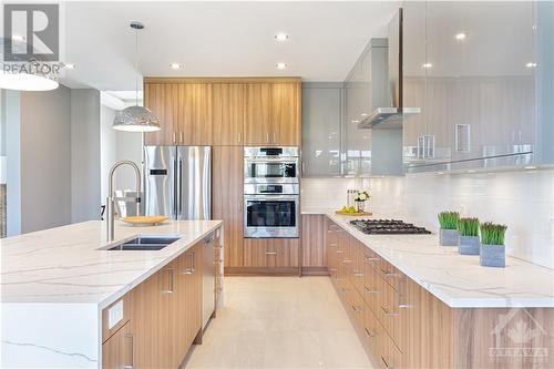 2315 Kilchurn Terrace, Ottawa, ON - Indoor Photo Showing Kitchen With Double Sink With Upgraded Kitchen