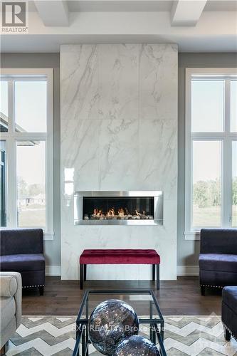 2315 Kilchurn Terrace, Ottawa, ON - Indoor Photo Showing Living Room With Fireplace