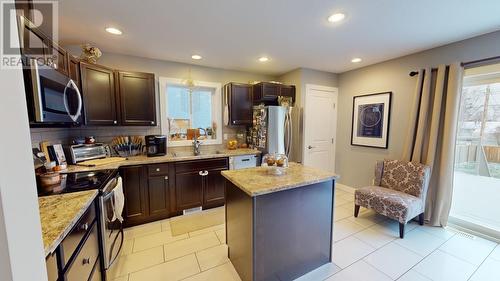 8524 74 Street, Fort St. John, BC - Indoor Photo Showing Kitchen With Double Sink