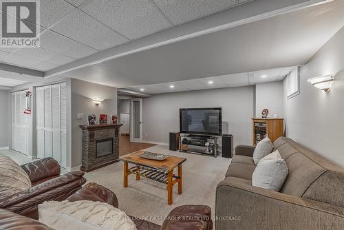 1097 Katharine Crescent, Kingston (North Of Taylor-Kidd Blvd), ON - Indoor Photo Showing Living Room With Fireplace