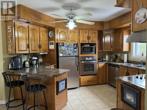 66A Bennett Drive, Gander, NL - Indoor Photo Showing Kitchen With Double Sink