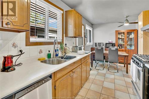 2664 Rivard Avenue, Windsor, ON - Indoor Photo Showing Kitchen With Double Sink