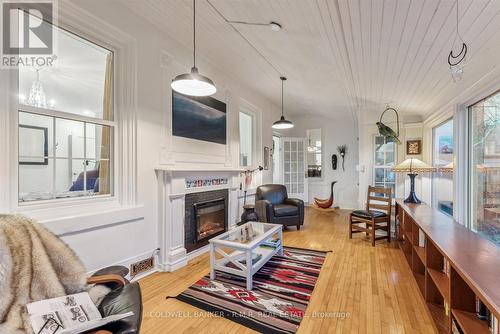 429 George Street, Cobourg, ON - Indoor Photo Showing Living Room With Fireplace