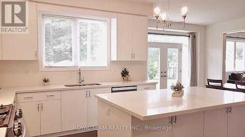 251 Danny Wheeler Boulevard, Georgina, ON - Indoor Photo Showing Kitchen With Double Sink