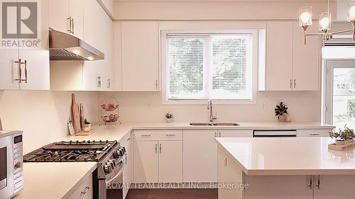 251 Danny Wheeler Boulevard, Georgina, ON - Indoor Photo Showing Kitchen With Double Sink