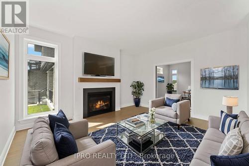 156 Finsbury Avenue, Stittsville - Munster - Richmond, ON - Indoor Photo Showing Living Room With Fireplace