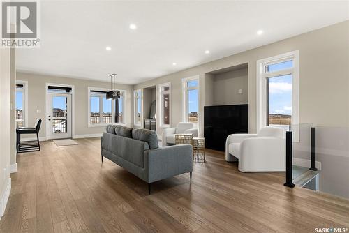 202 Fairway Road, Emerald Park, SK - Indoor Photo Showing Living Room