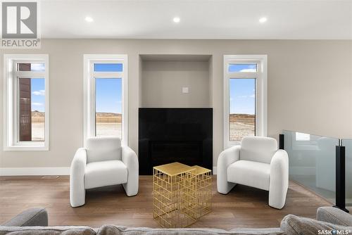 202 Fairway Road, Emerald Park, SK - Indoor Photo Showing Living Room