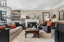 8 Ridgewood Road, St. Catharines, ON  - Indoor Photo Showing Living Room With Fireplace 