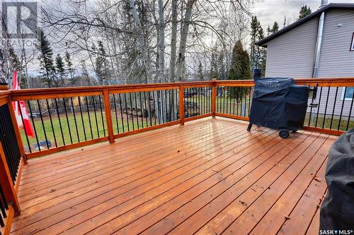 232 Otter Street, Air Ronge, SK - Outdoor With Deck Patio Veranda With Exterior