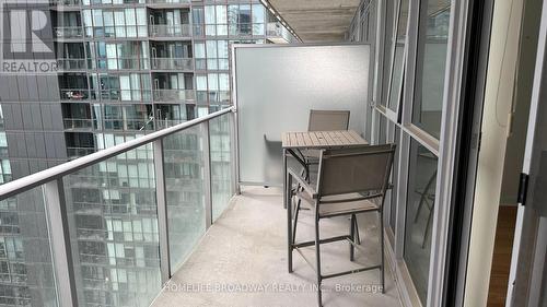 2506 - 375 King Street W, Toronto, ON - Outdoor With Balcony With Exterior