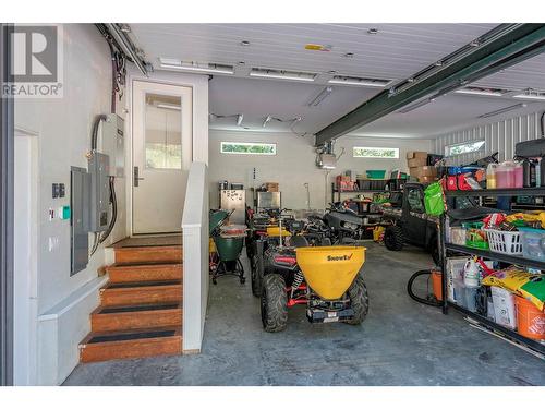 8735 Forsberg Road, Vernon, BC - Indoor Photo Showing Garage