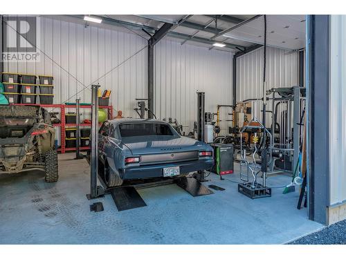 8735 Forsberg Road, Vernon, BC - Indoor Photo Showing Garage