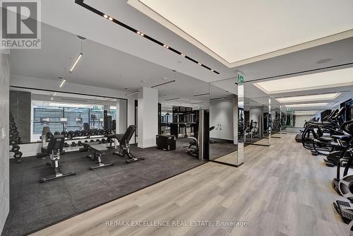 1304S - 127 Broadway Avenue, Toronto, ON - Indoor Photo Showing Gym Room