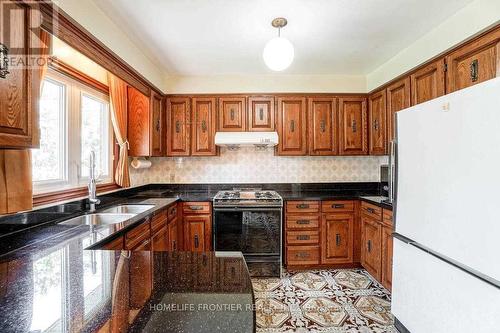 28 Barker Avenue, Toronto, ON - Indoor Photo Showing Kitchen With Double Sink