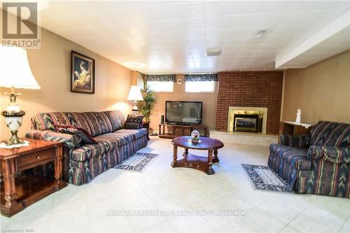 79 Kilgour Avenue, Welland, ON - Indoor Photo Showing Living Room With Fireplace