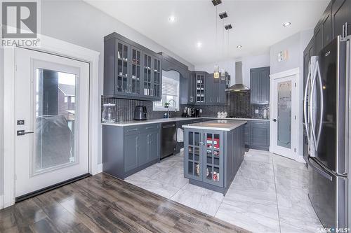 770 Labine Court, Saskatoon, SK - Indoor Photo Showing Kitchen With Upgraded Kitchen