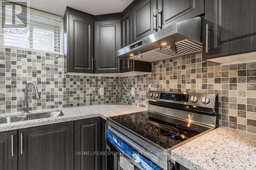 Bsmt - 2038 Ambridge Court, Mississauga, ON - Indoor Photo Showing Kitchen With Upgraded Kitchen